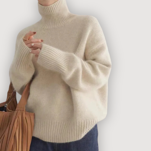 Muirne - AUDREY – COSY POLO NECK JUMPER