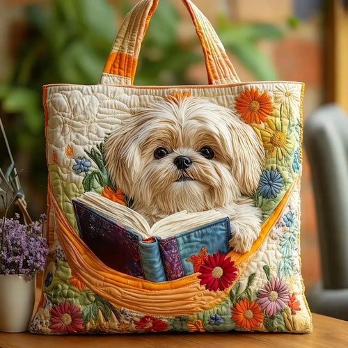 Ailbhe - Shih Tzu with Books