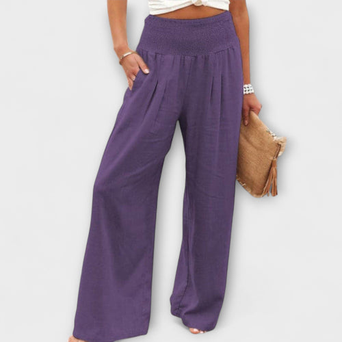 Gráinne - Casual Wide Trousers