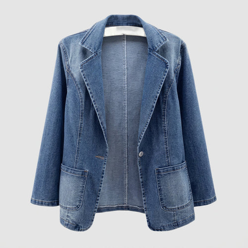 Róisín - Elegant Denim Blazer