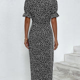 Aoife - Floral V-Neck Dress