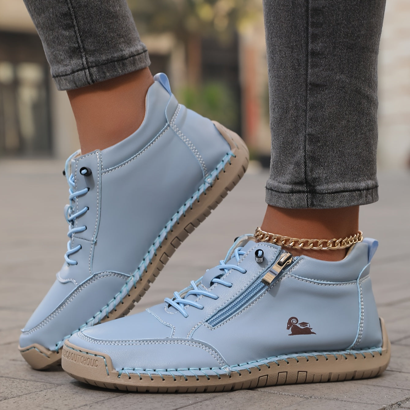 Eimear - Zip-Up Orthopedic Shoes