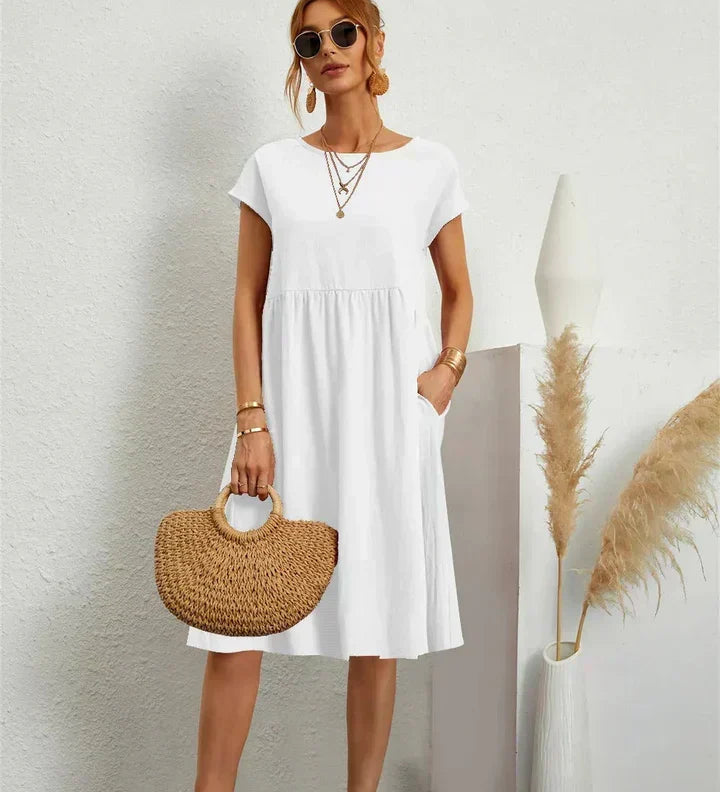 Ríoghnach - Casual Pocket Dress