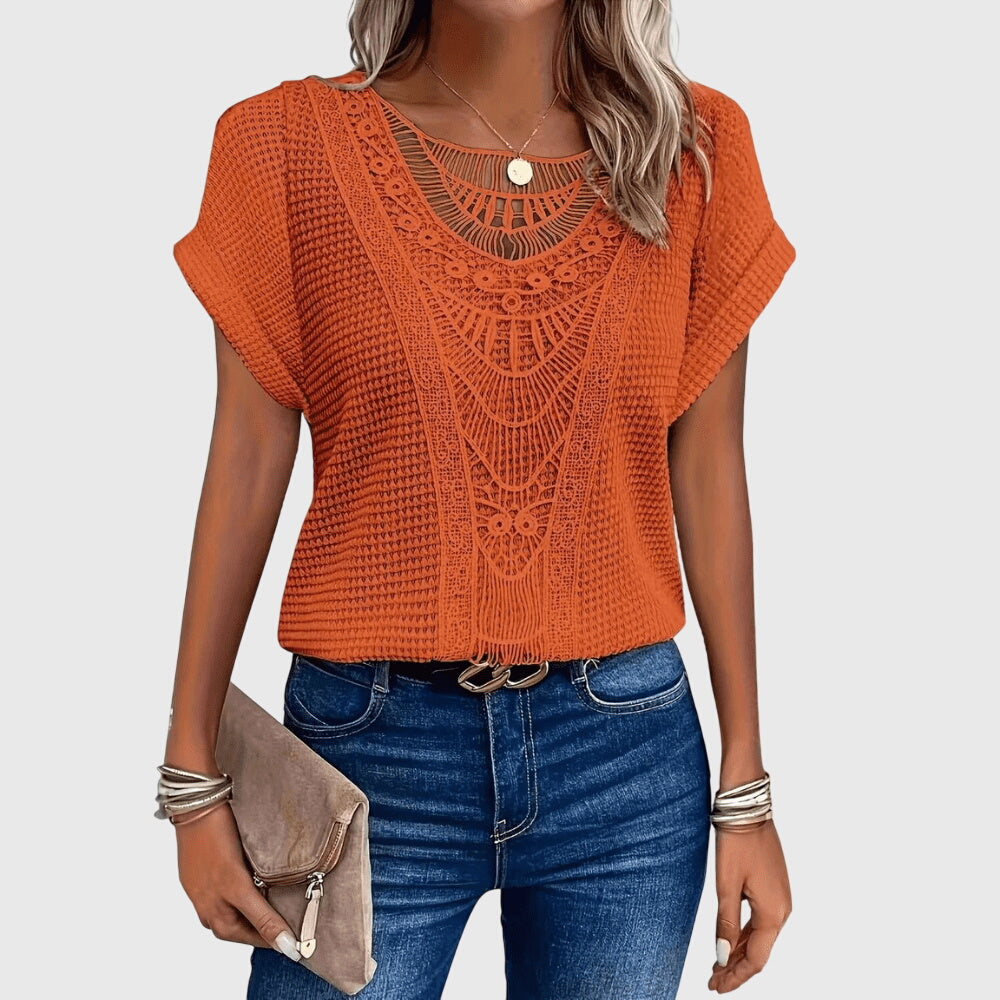 Áine - Elegant Ibiza Style Blouse