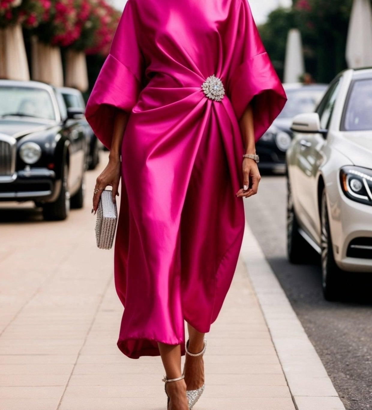 Aoife - Luxe Shimmer Long Dress