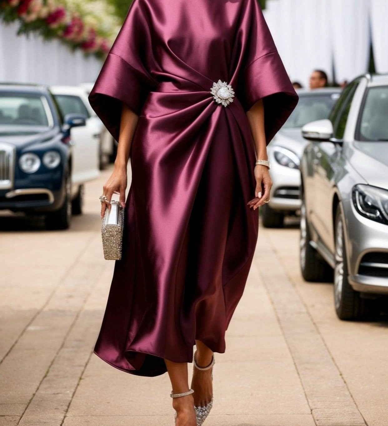 Aoife - Luxe Shimmer Long Dress