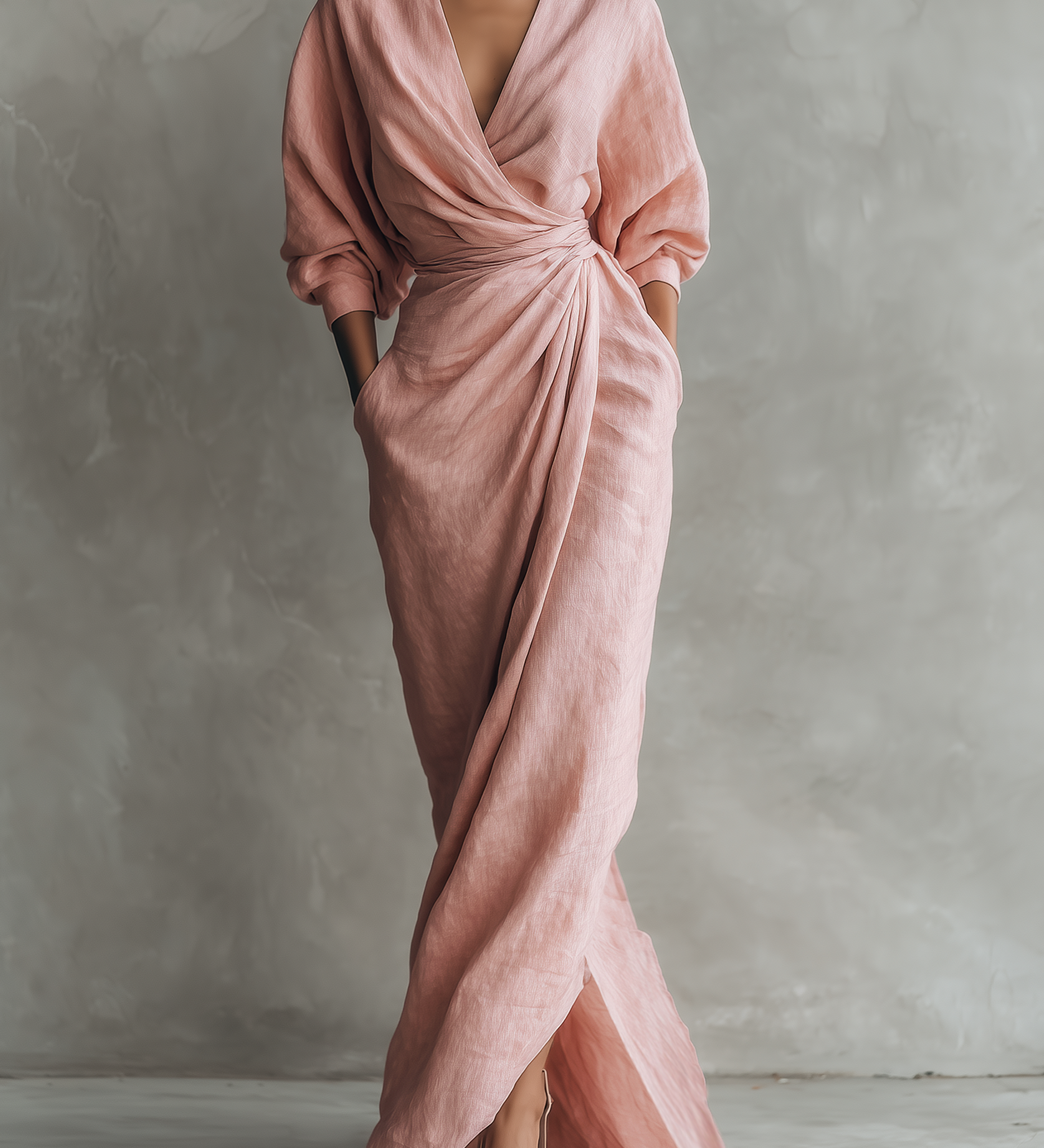 Orla - Pink Maxi Dress