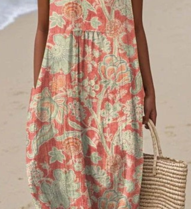 Deirdre - Vintage Floral Dress