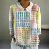 Eithne - Colourblock Dash Blouse