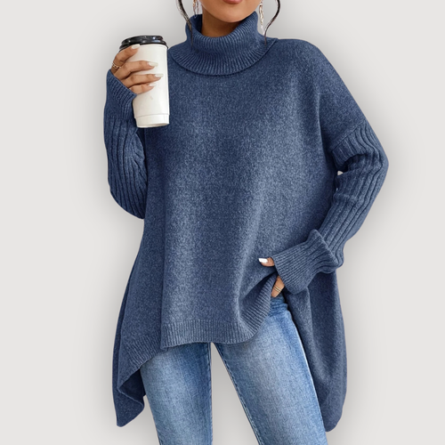 Caoimhe - LORENA – COSY POLO NECK JUMPER