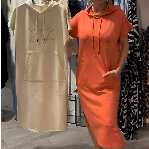 Clíona - Casual Hoodie Dress