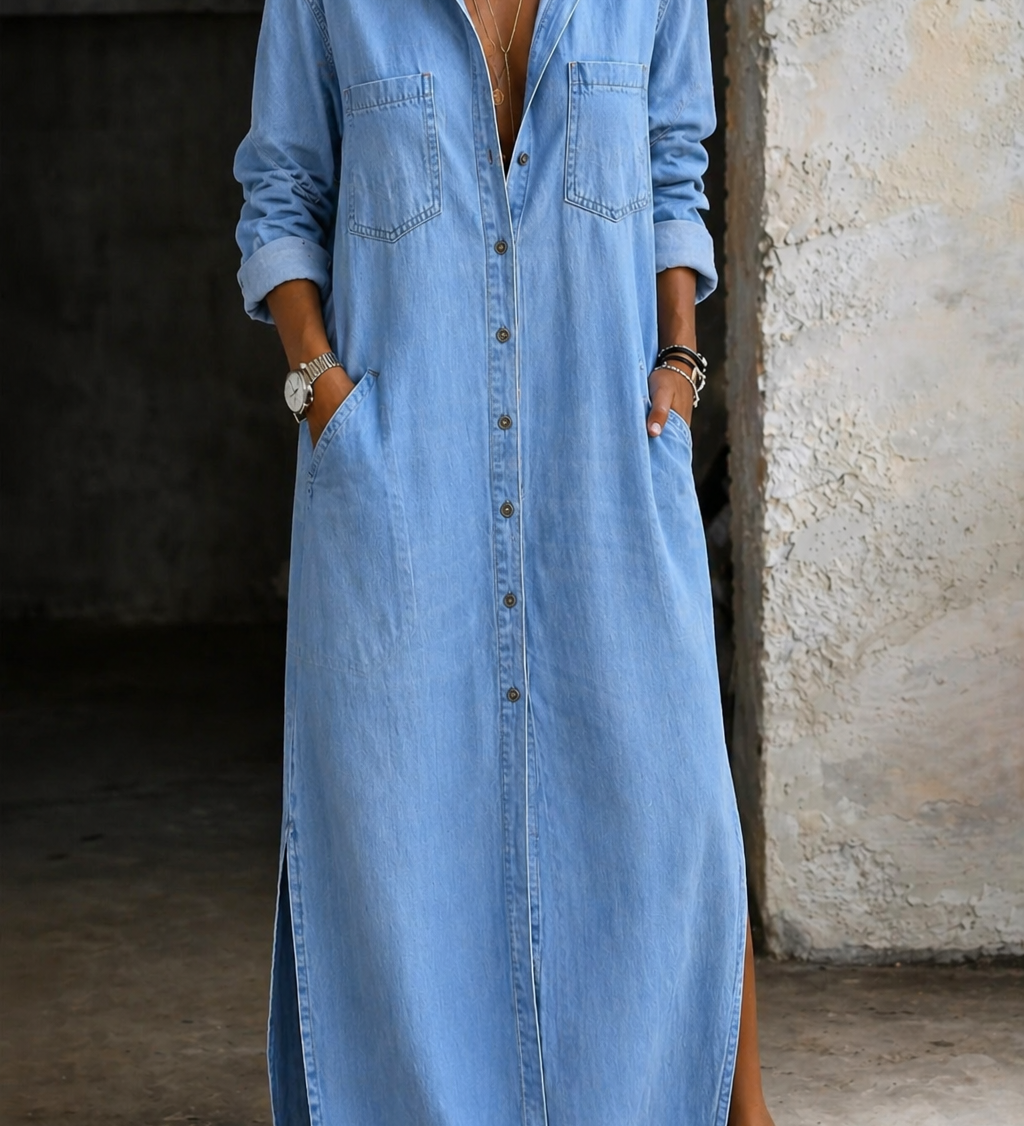 Nuala - Button Down Dress