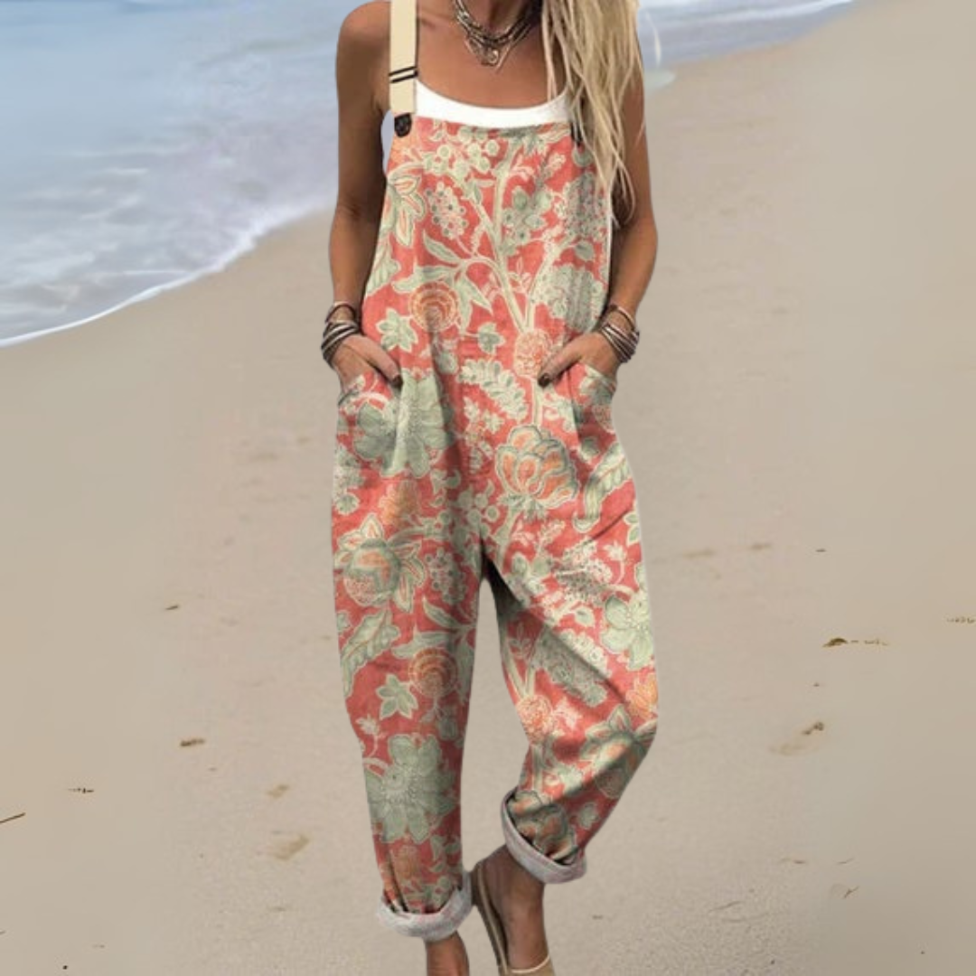 Deirdre - Retro Floral Dress