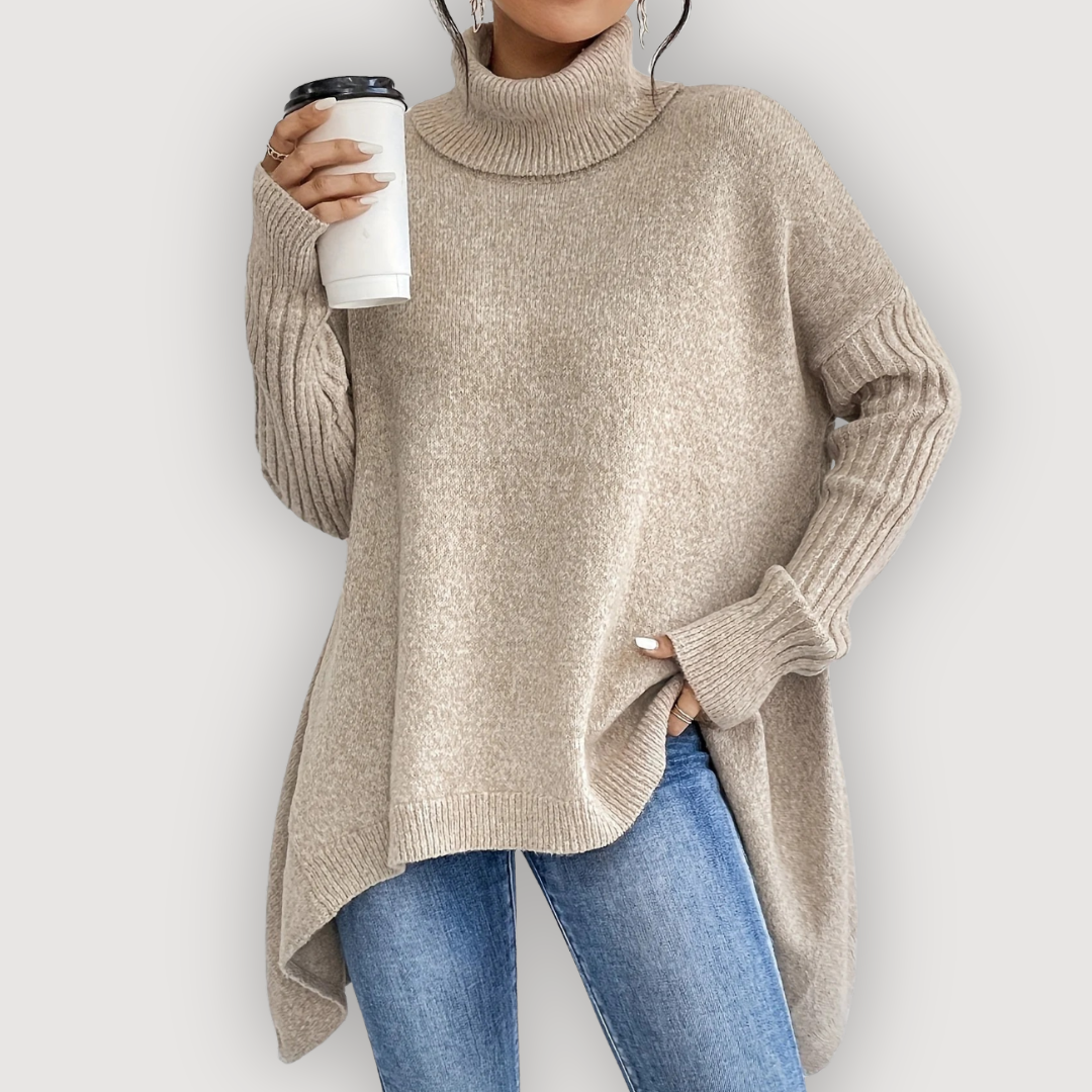Caoimhe - LORENA – COSY POLO NECK JUMPER