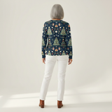 Aoife - Navy Christmas Tree Top