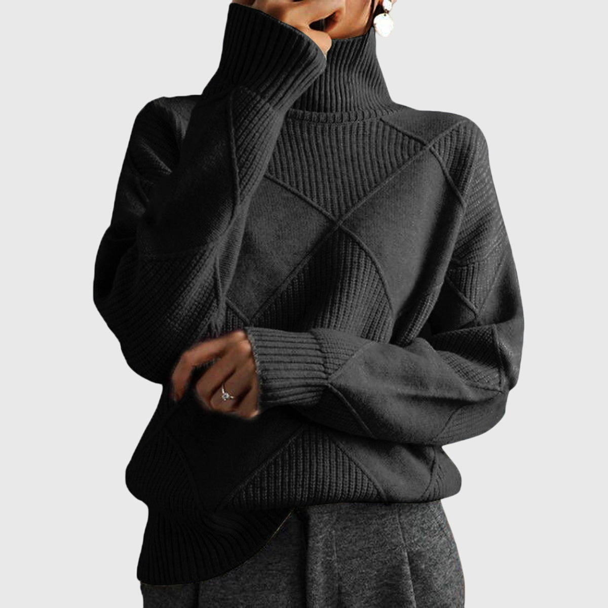 Méabh - Polo neck Jumper