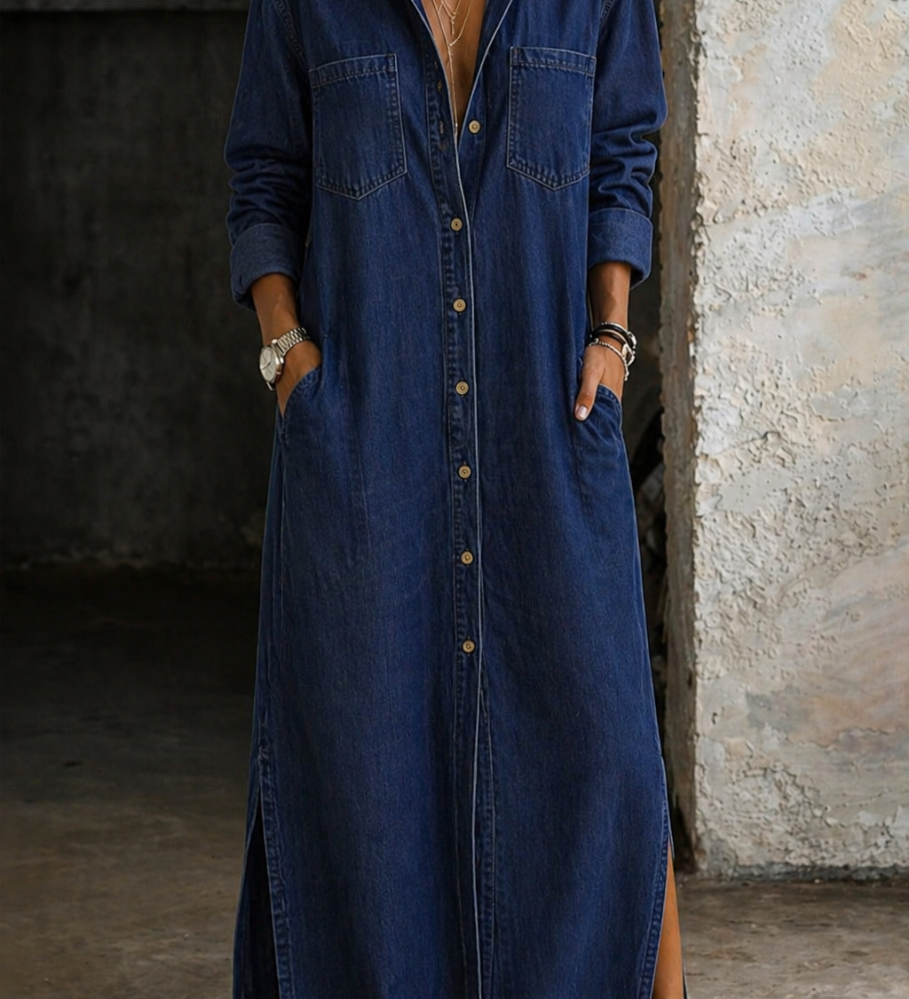 Nuala - Button Down Dress