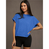 Muirne - Everyday Cut Out Hemline Womenswear Top
