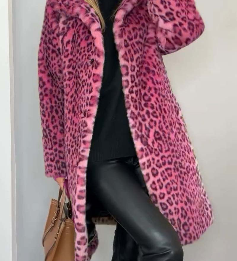 Orlagh - Leopard Long Jacket