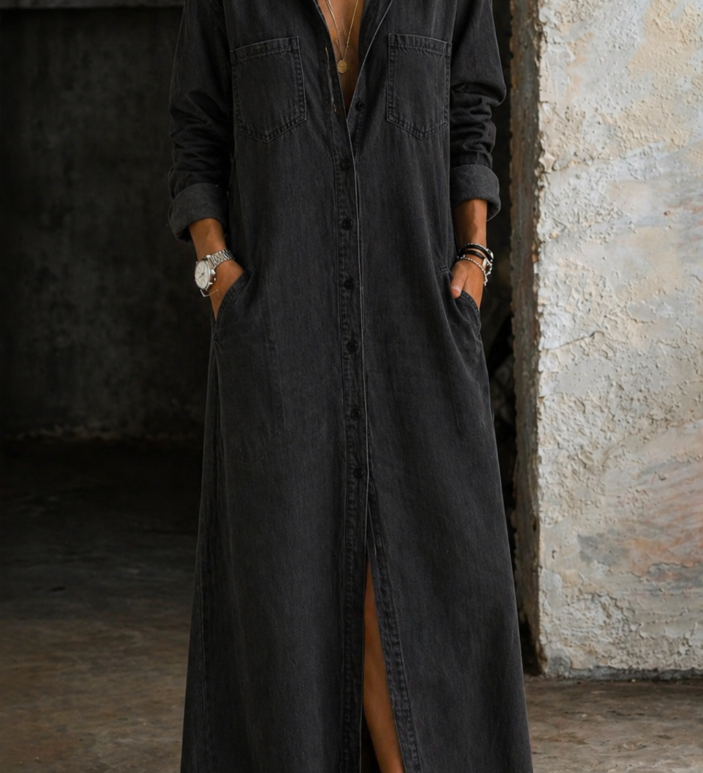 Nuala - Button Down Dress