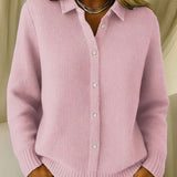 Doireann - Ribbed Knit Cardigan, Four Colours
