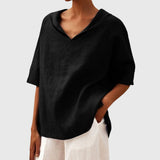 Éabha - Casual Loose-Fit Blouse
