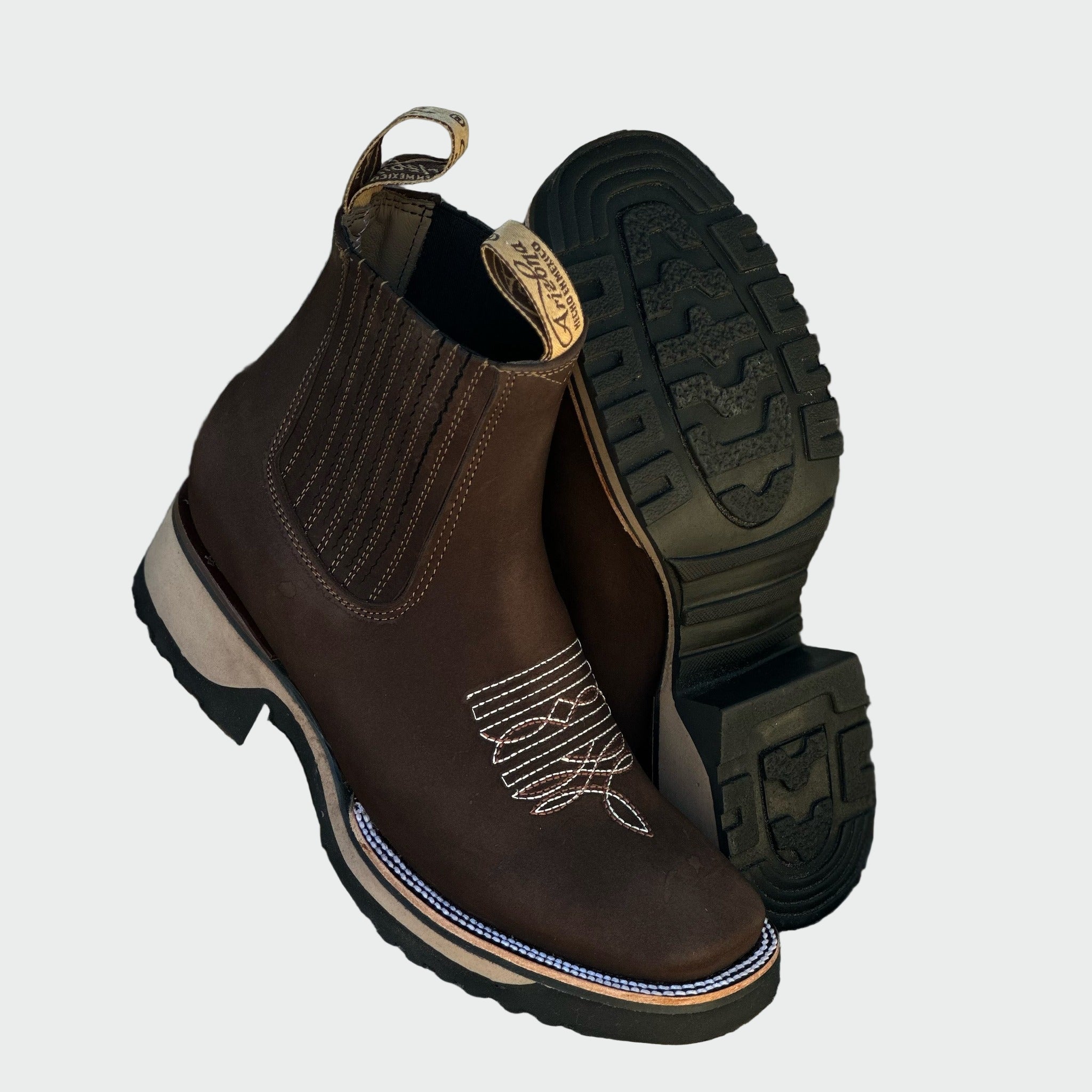 Bronagh - Leather Cowboy Boots