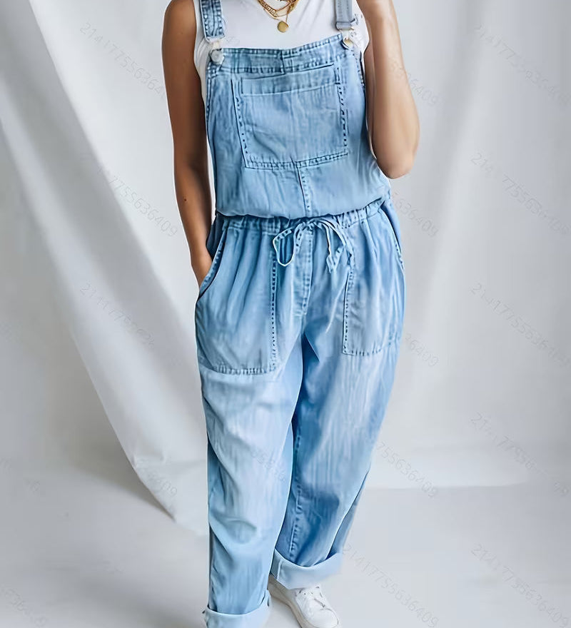 Órlaith - Relaxed Denim Jumpsuit
