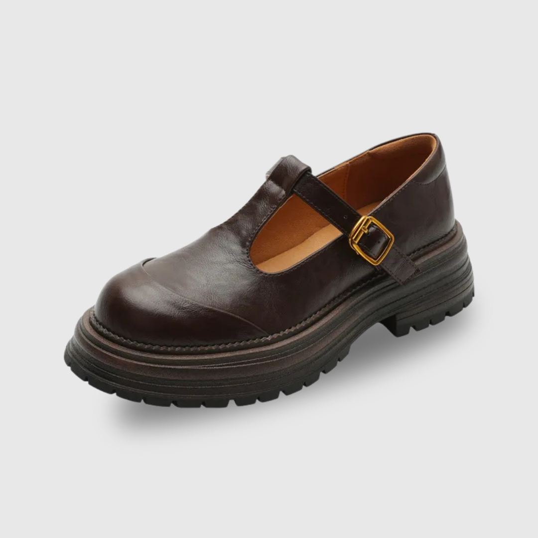 Honora - Vintage T-Strap Shoes