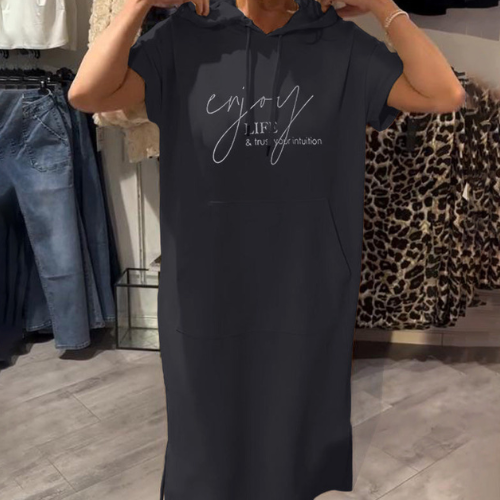 Clíona - Casual Hoodie Dress