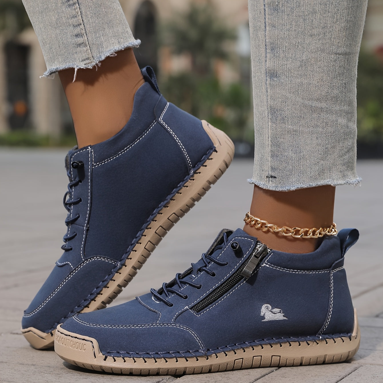 Eimear - Zip-Up Orthopedic Shoes