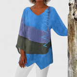 Emer - Sophisticated V-Neck Tunic