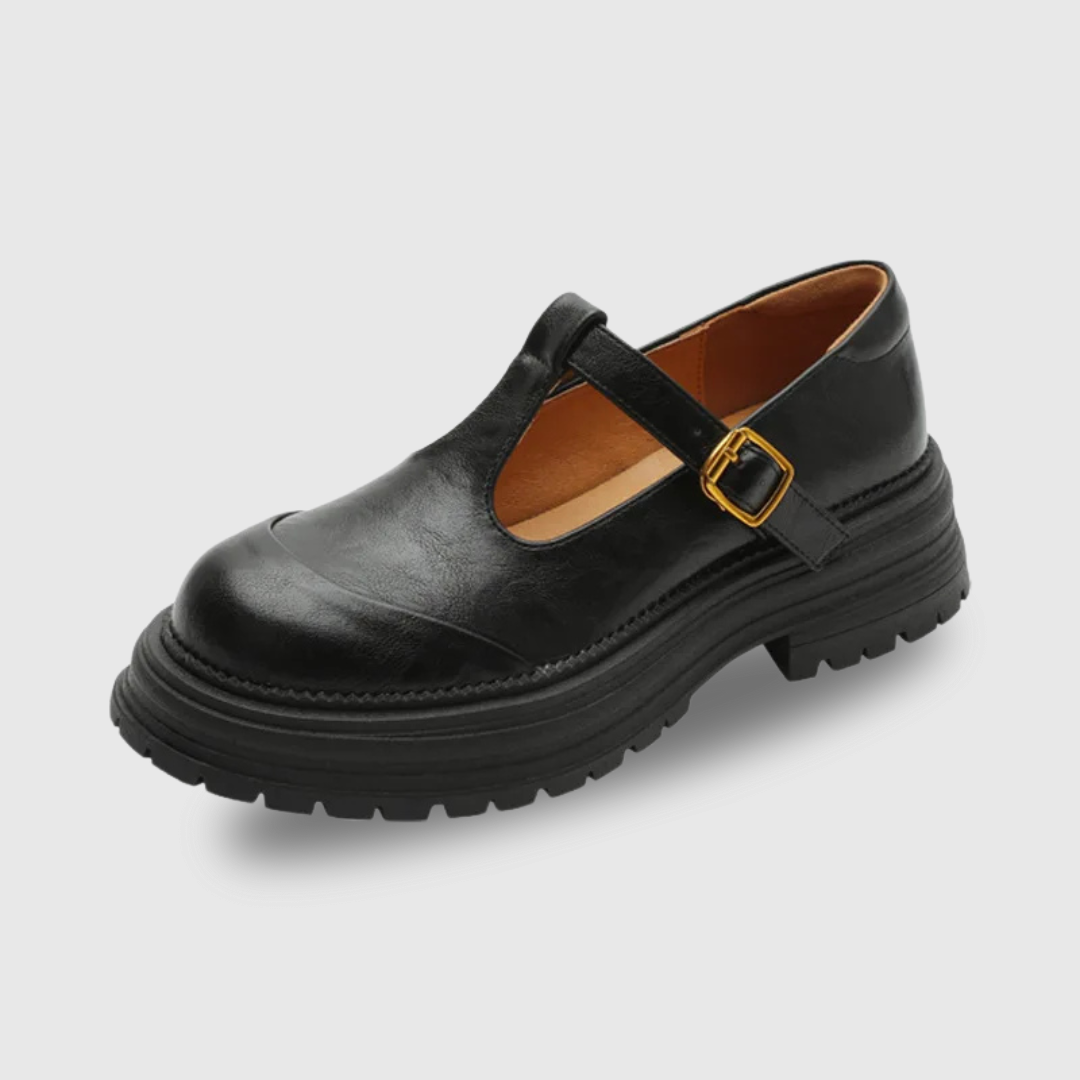 Honora - Vintage T-Strap Shoes