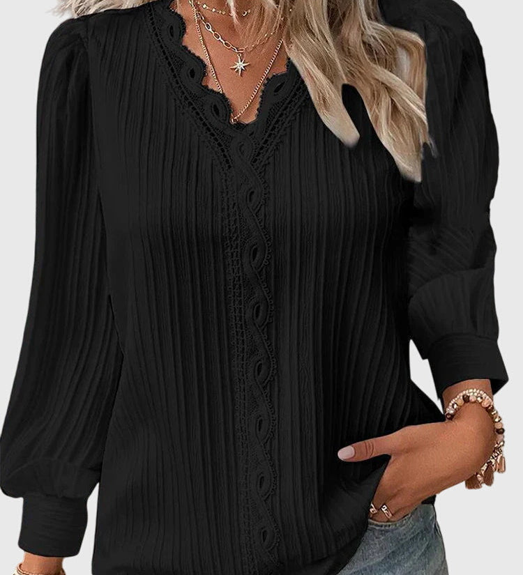 Órlaith - Elegant Pullover Blouse