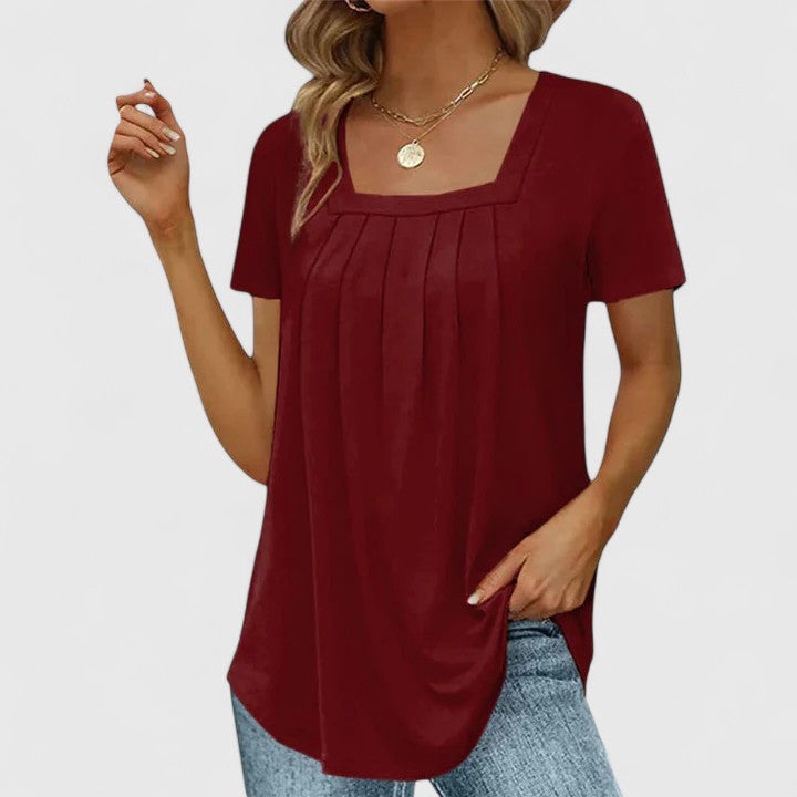 Emer - Sophisticated Summer Blouse