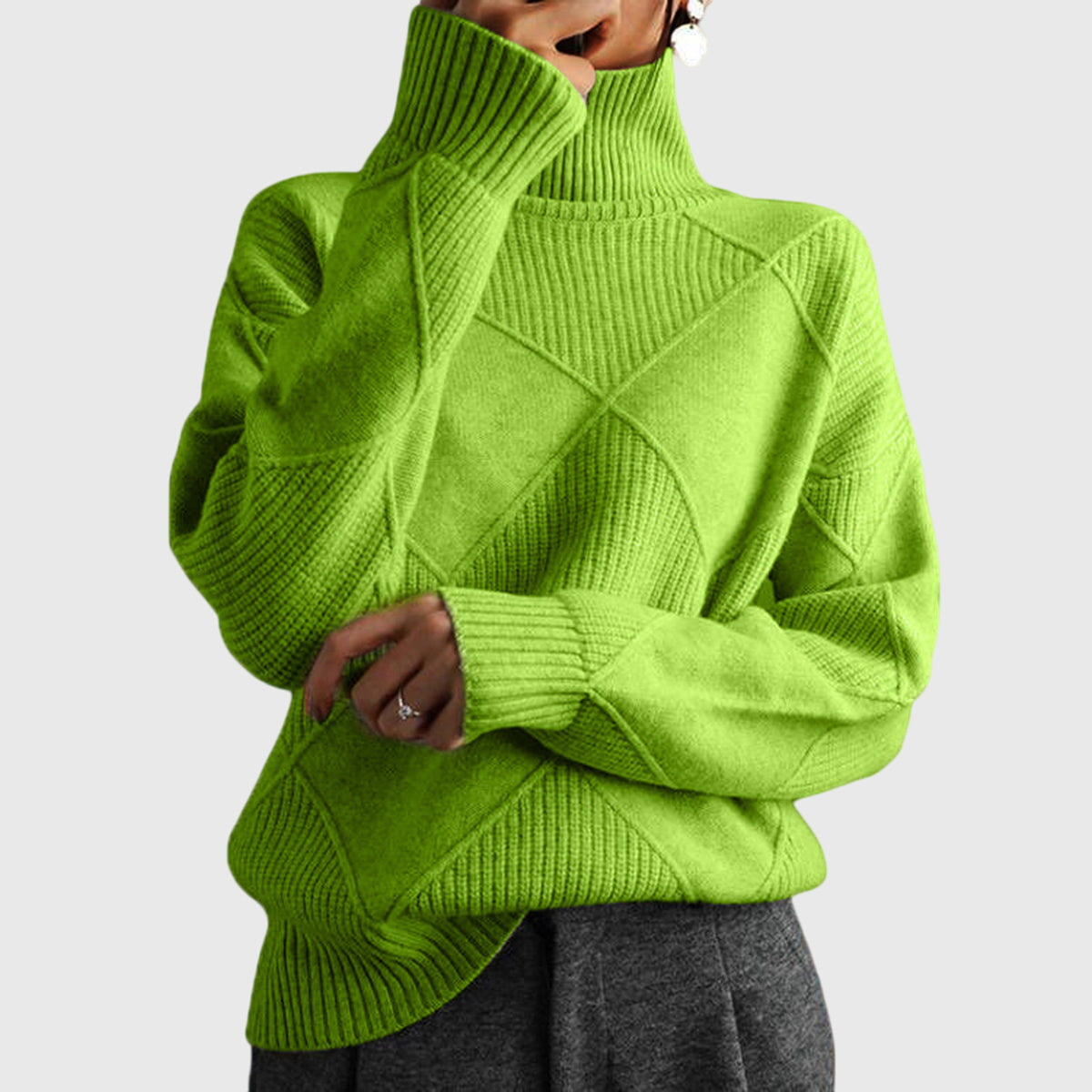 Méabh - Polo neck Jumper
