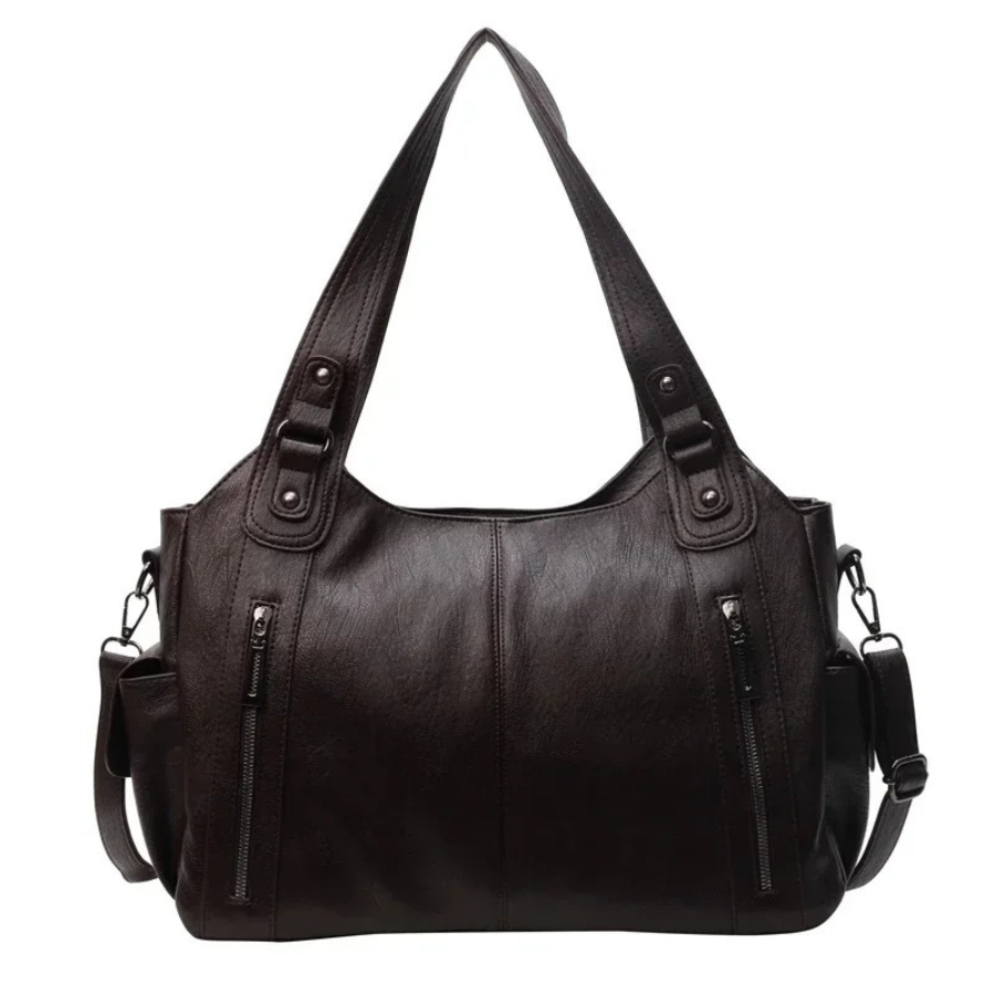 Áine - Dual Zipper Large Capacity Shoulder Bag