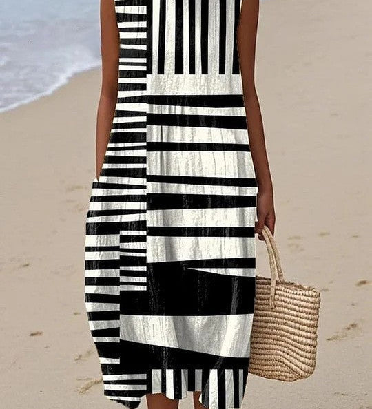 Oonagh - Stylish Graphic Dress