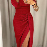 Muirne - Chic Off-Shoulder Dress