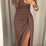 Muirne - Chic Off-Shoulder Dress