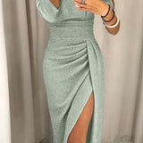 Muirne - Chic Off-Shoulder Dress