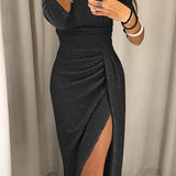 Muirne - Chic Off-Shoulder Dress
