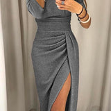 Muirne - Chic Off-Shoulder Dress