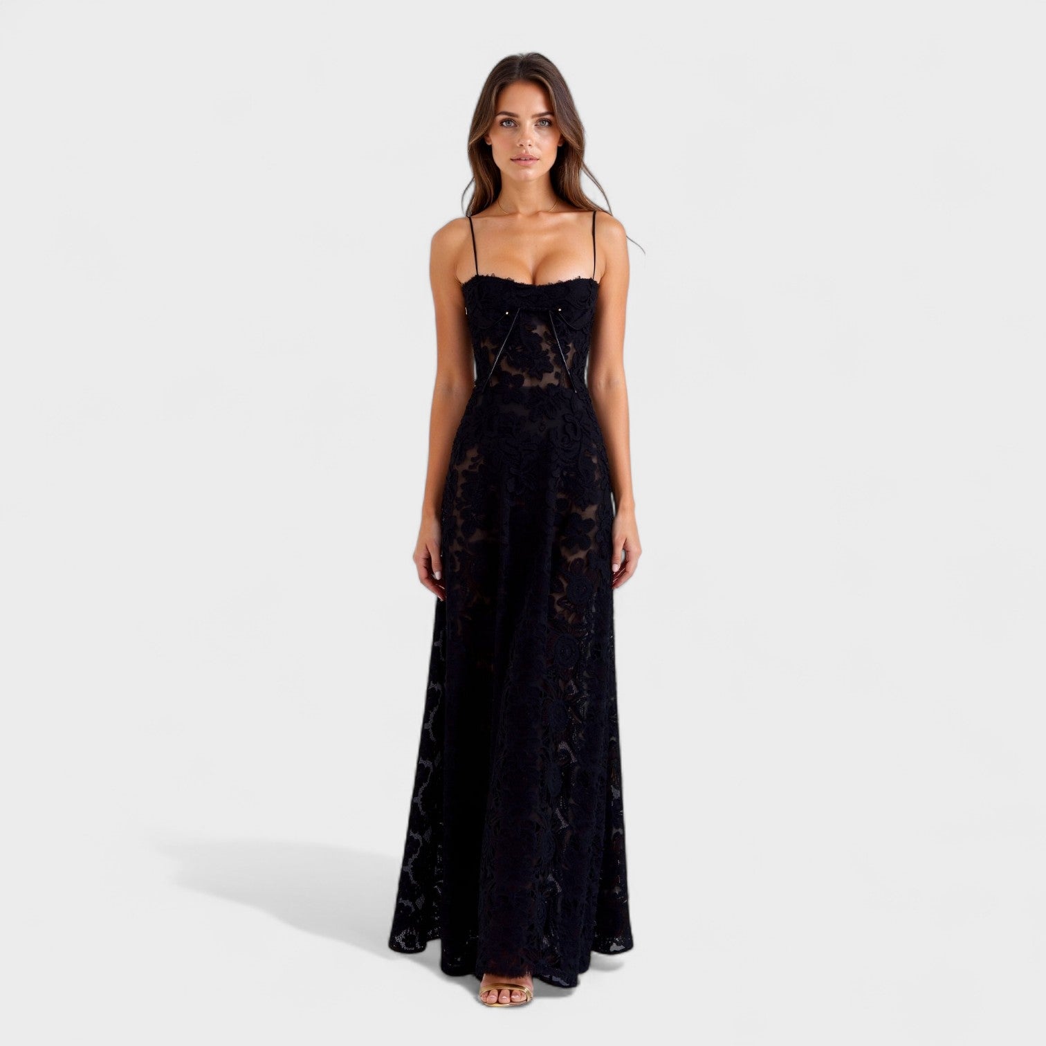 Áine - Maxi dress in floral