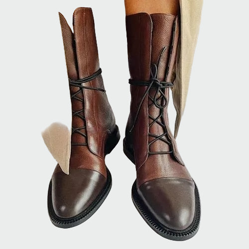 Saoirse - Leather Orthopedic Boots