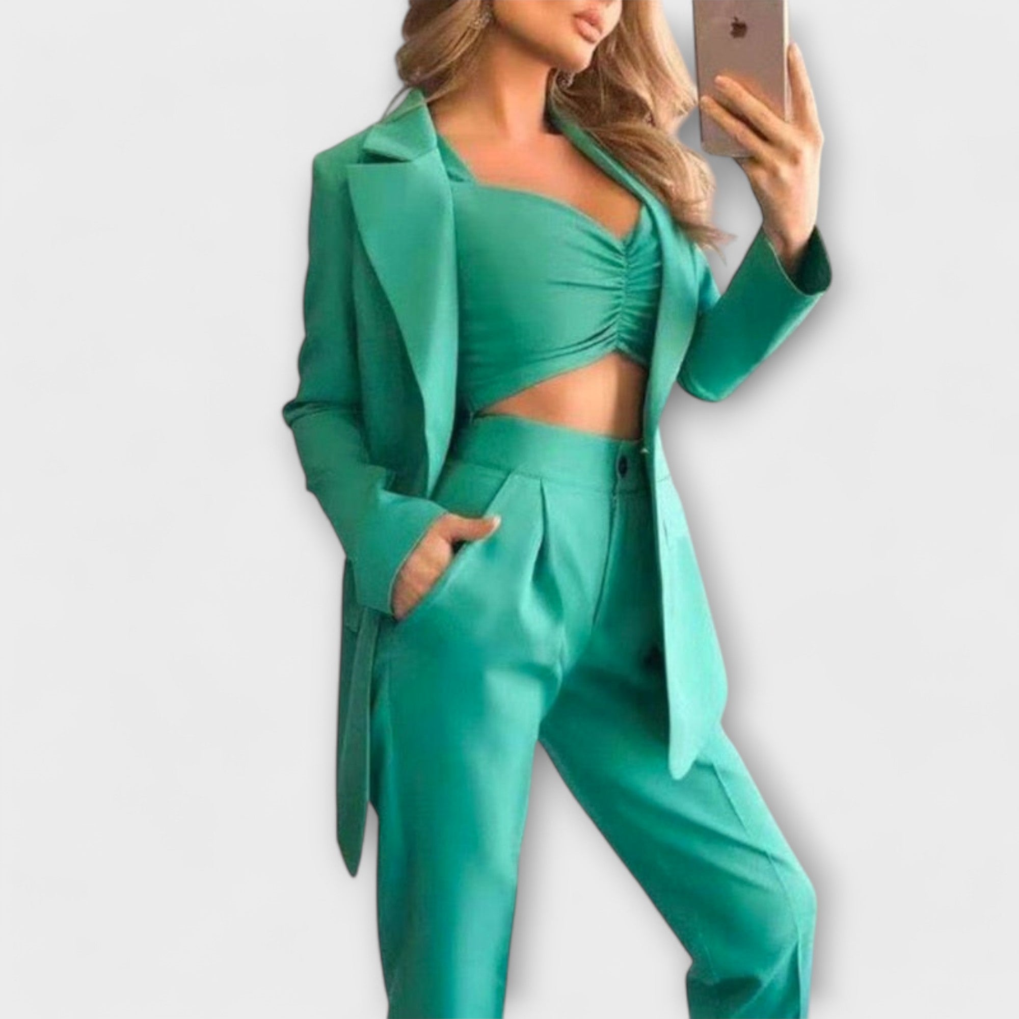 Aisling - 3-Piece Blazer Set