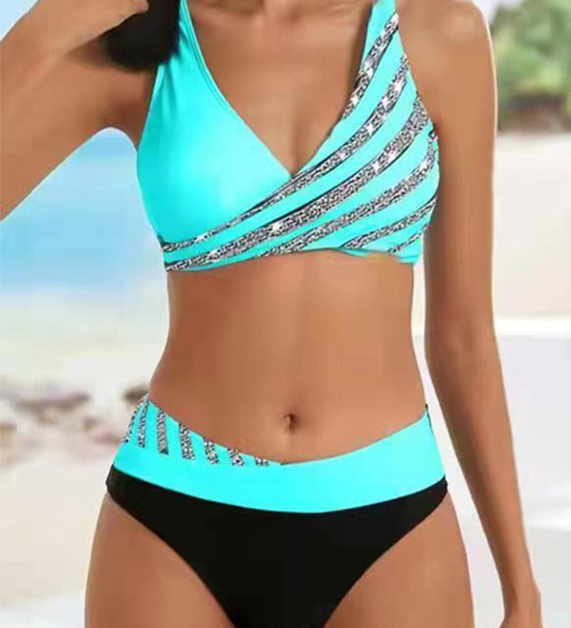 Gráinne - Printed Bikini in Warm Tones