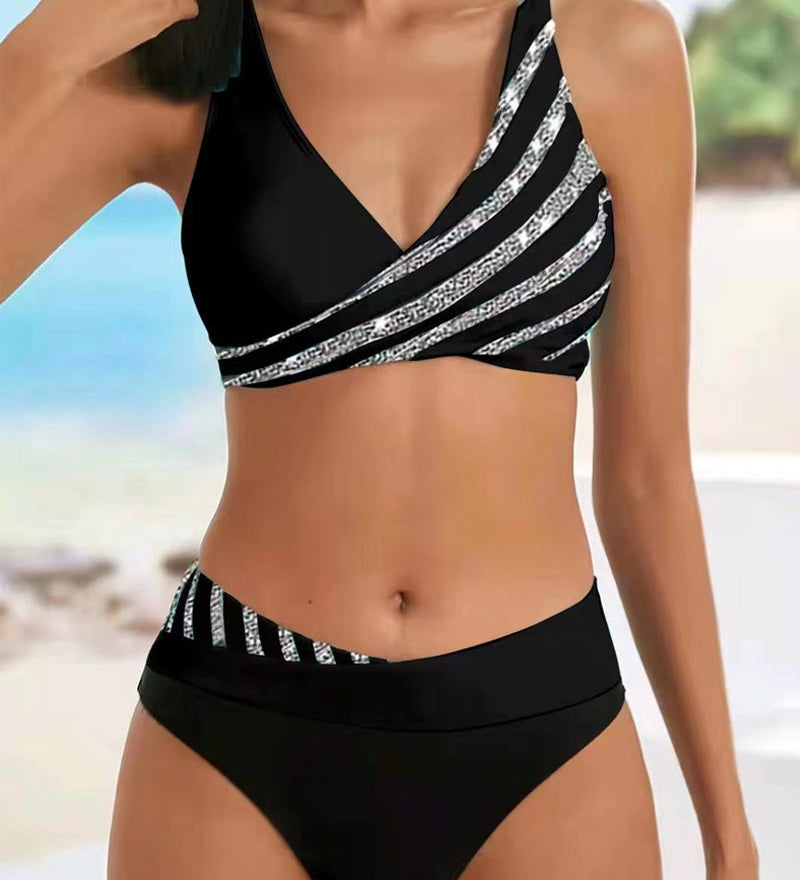 Gráinne - Printed Bikini in Warm Tones