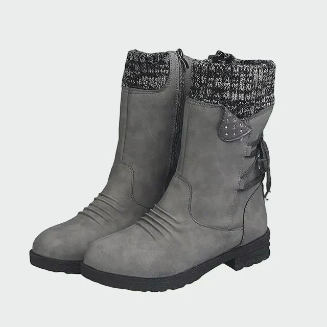 Nuala - Elegant Suede Ankle Boots