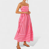 Eimear - Long Striped Dress